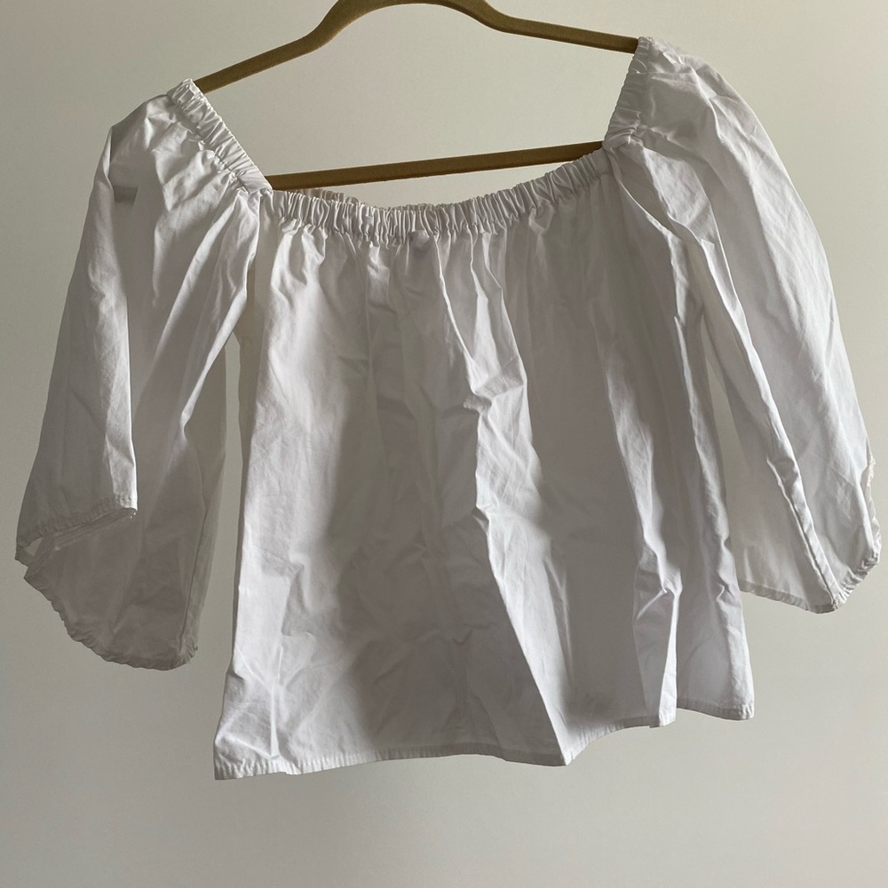 Off the shoulder blouse
